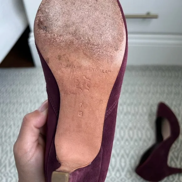 Loeffler Randall Tamsin Pointed Toe Pumps Mid-heel height, size 7 - Picture 6 of 10